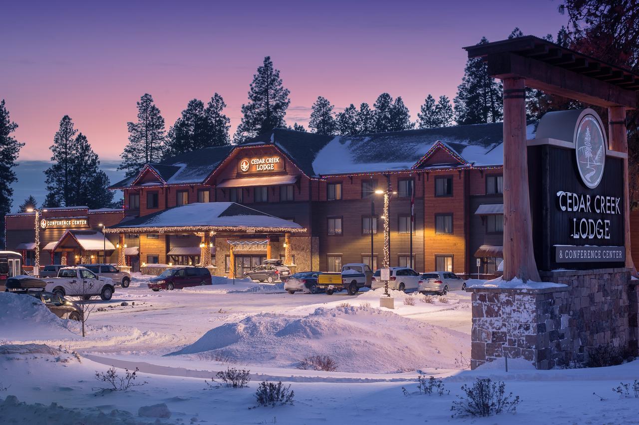 Cedar Creek Lodge & Conference Center Columbia Falls Eksteriør billede